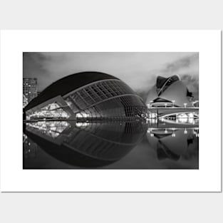 Photograph: Valencia Arts And Sciences - Valencia, Spain Posters and Art